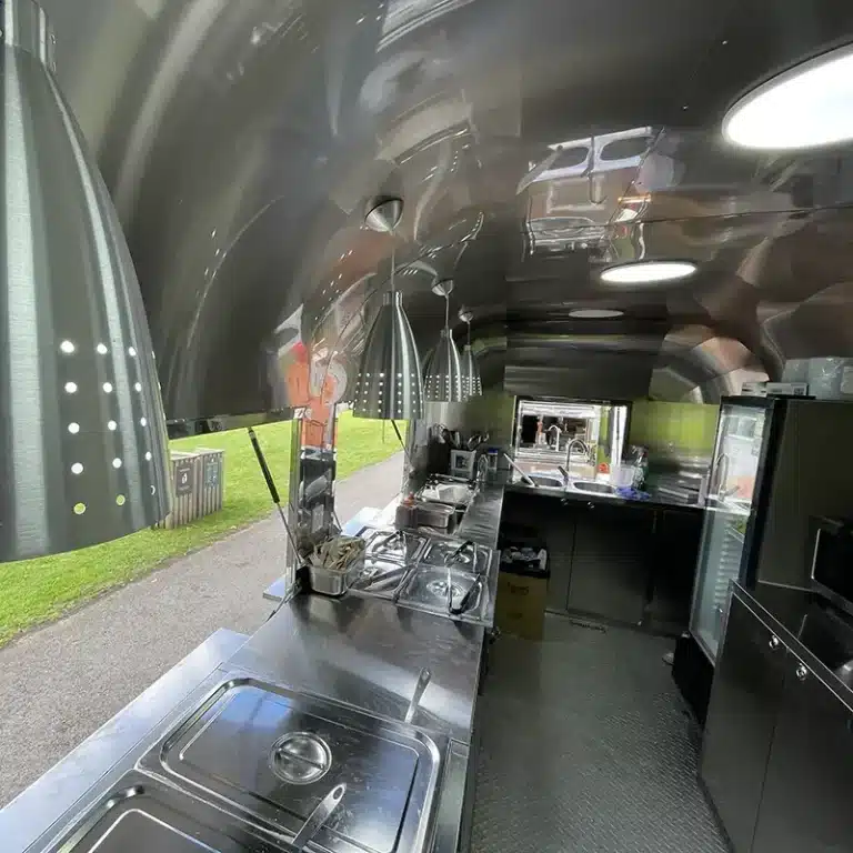 custom food trailer kitchen layout